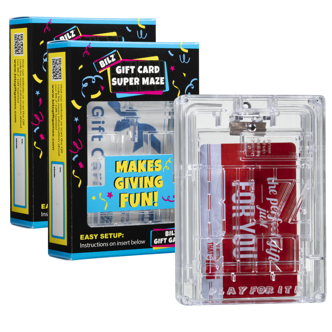 BILZ® Gift Card Super Maze - 2 Pack