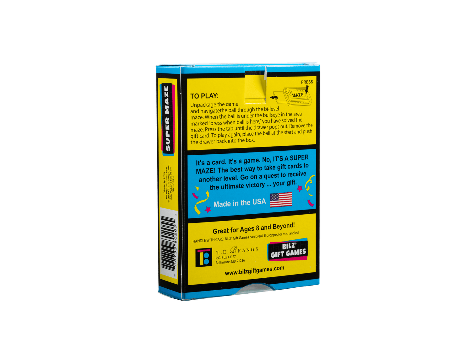 BILZ® Gift Card Super Maze