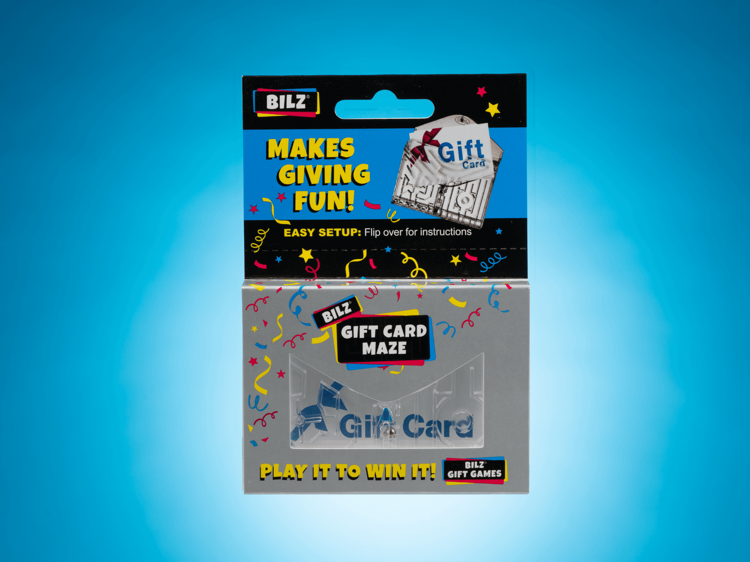 BILZ® Gift Card Maze - Bundle Pack of 4!